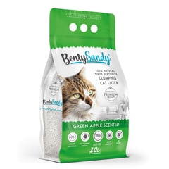 BENTYSANDY - Arena Para Gatos Ultra Absorbente Aglomerante 10l