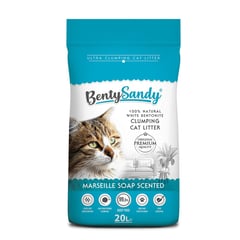 BENTYSANDY - Arena Para Gatos Ultra Absorbente Aglomerante 20l