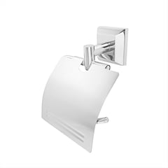 CCOL - Porta Rollo Con Cubrerollo Metal Accesorio Baño f