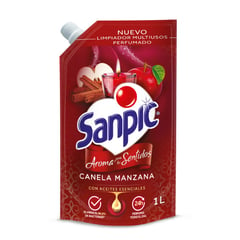 SANPIC - Limpiador Multiusos Canela Manzana 1 Litro