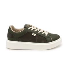 PERFECTO IMPERFECTO - Tenis ALDEN VERDE MILITAR para mujer marca