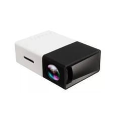 GENERICO - Mini Video Beam Proyector HD Led Usb Negro