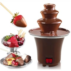 GENERICO - Fuente De Chocolate Mini De 3 Capas Fondue Fountain