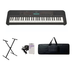 YAMAHA - Teclado Organeta Psr-e273 Base, adaptador + Forro.