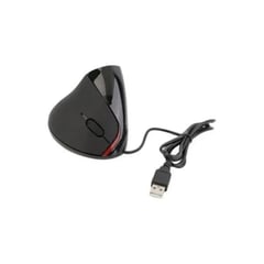 GENERICO - Mouse Ergonómico Vertical Alámbrico USB Con 5 Botones