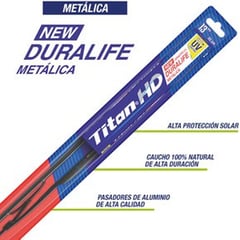 TITAN - Plumilla HD Dura Life Metálica 26"