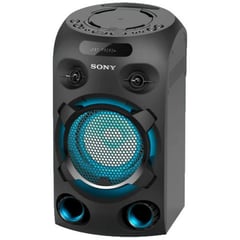 SONY - Torre de sonido mhc-v02 bluetooth mp3 fm usb auxiliar - negro
