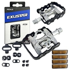 EXUSTAR - Pedales Mtb M812 Doble Propósito