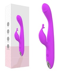 DAYOSHOP - Vibrador Varita Masage Clitoris Punto G Recargable 26495-51 Violeta