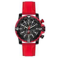 GFORCE - Reloj G-force Original H3957g Crono Calendario Rojo + Estuche