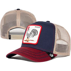 GOORIN BROS - Gorra Cock Gallo Azul Rojo Cierre Ajustable - Original