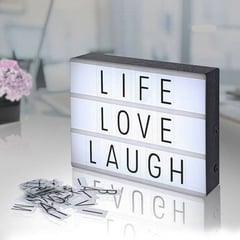 VALMY - Tablero decoratico led con letras