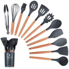 KITCHEN - Set Utensilios Para Cocina en Silicona 12 Piezas