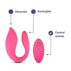 LUST - Vibrador Doble Estimulación Pinza Control Remoto