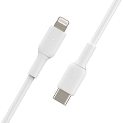 BELKIN - Cable usb-c a lightning 1 metro blanco caa003bt1mwh