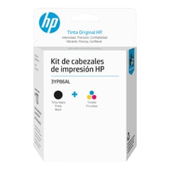 HP - Kit de Cabezal GT 3YP86AL Negro+Color