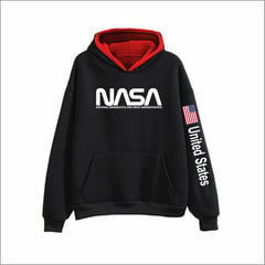 GENERICO - Buzo grande estilo americano buso sudadera nasa