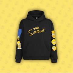 GENERICO - Buzo grande estilo americano buso sudadera simpson