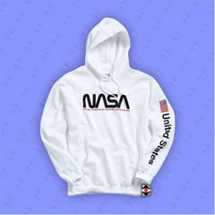 GENERICO - Buzo grande estilo americano buso sudadera nasa