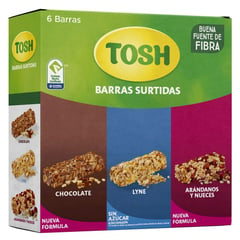 TOSH - Barra Cereal Surtida X 6und X 138g