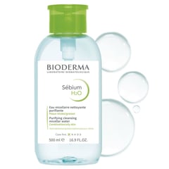 BIODERMA - Sebium H2o Limpiador Piel Grasas X 500ml