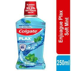 COLGATE - Enjuague Bucal Plax Soft Mint X 250ml