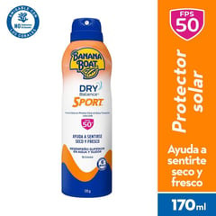 BANANA BOAT - Protector Solar Spray Dry Fps50 X 220ml