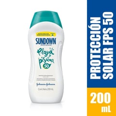 SUNDOWN - Protector Solar Fps 50 X 200ml