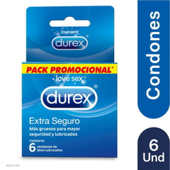 DUREX - Oferta Extra Seguro X 6und