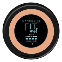 MAYBELLINE - Polvo Compacto Fit Me Mate & Sin Poros Natural Bu