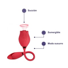 LUST - Succionador Clitoris Con Huevito Vibrador