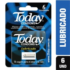 TODAY - Condon Lubricado X 6und