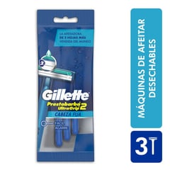 GILLETTE - Maquinas De Afeitar Desechables Prestobarba Ultragr