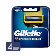 GILLETTE - Repuesto Maquina Afeitar Gillete Proshield X4und