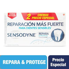 SENSODYNE - Oferta Crema Dental Repara Y Protege X 2und