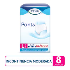 TENA - Pañal Pants Clasico Talla L X 8und