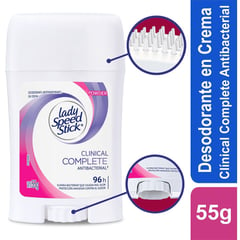 LADY SPEED STICK - Desodorante Clinical Complete X 55g