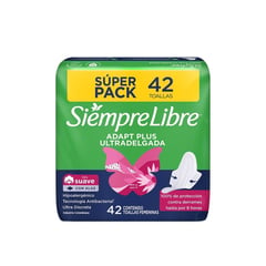 STAYFREE - Toalla Higienica Adapt Plus Ultradelgada X 42und