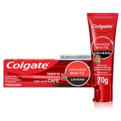 COLGATE - Crema Dental Luminous White Cafe X 70g