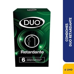 GENERICO - Condon Duo Retardante Caja X 6 Und