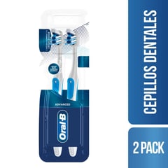 ORAL B - Cepillo Advanced Compact Suave X 2und