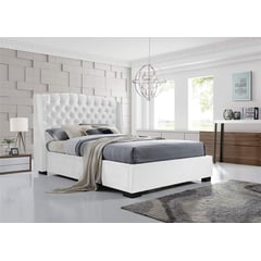 EKONOMODO COLOMBIA - Combo Cama + Cabecero King Italia Blanco