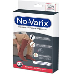 NO VARIX - Media De Compresion Rodilla No-varix 15-20