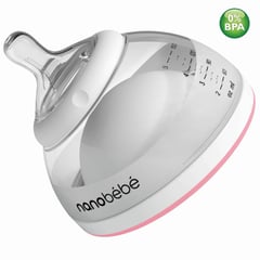 NANOBEBE - Biberón para leche materna - Rosado