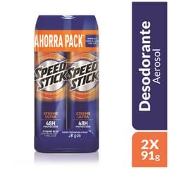 SPEED STICK - Oferta Desodorante Xtreme Ultra Spray 91g X 2und