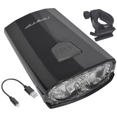 GW - Luz Bicicleta Delantera Recargable Usb 80 Lumen 3 Funcion