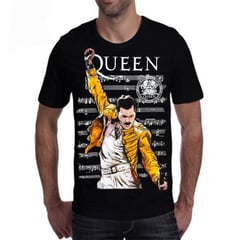 VENUS SEX - Camiseta Estampada Hombre Queen Rock Metal Comics Anime