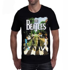 VENUS SEX - Camiseta Estampada Hombre The Beatles Rock Metal Comics Anime