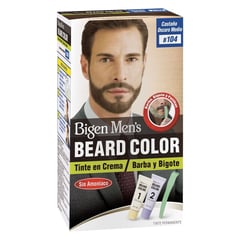 BIGEN - Tinte Men Barba Y Bigote Castaño Oscuro B104