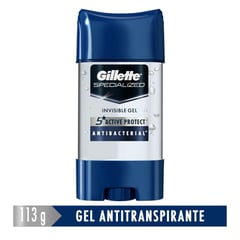 GILLETTE - Desodorante En Gel Antibacterial X 113gr